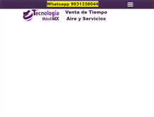 Tablet Screenshot of movilmexico.com